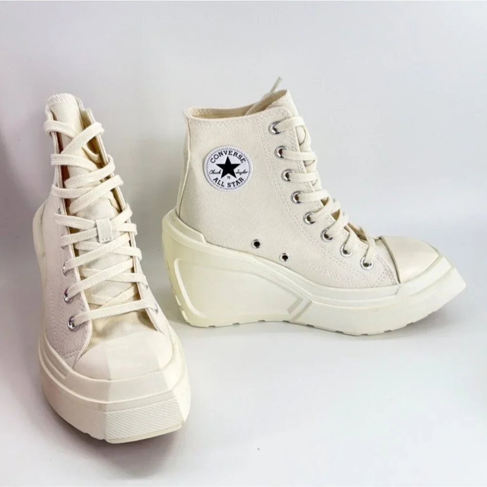 Converse Chuck 70 De Luxe Wedge White Converse Women Size 6